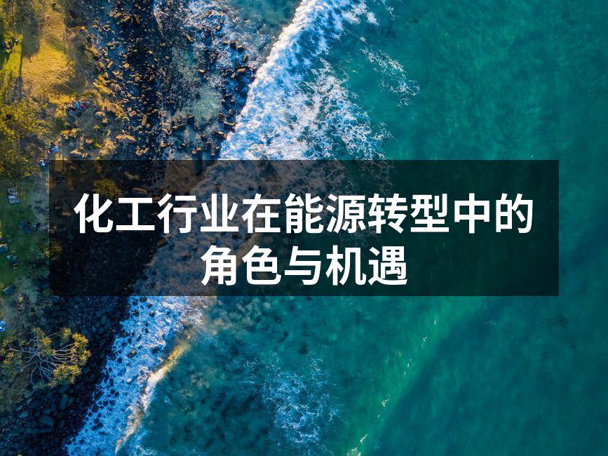 化工行业在能源转型中的角色与机遇